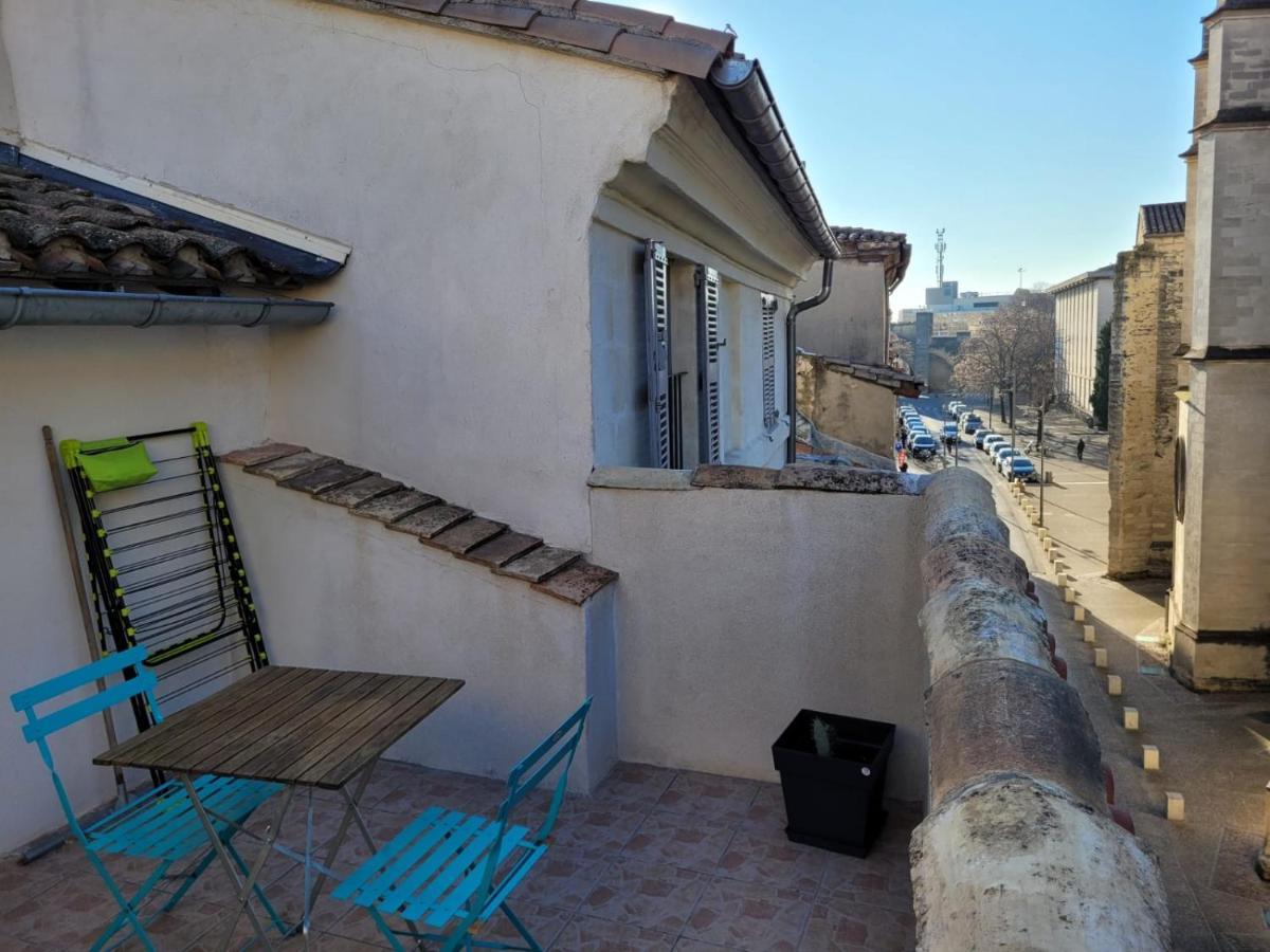 Studio Avignon Place Des Corps Saints Apartment ภายนอก รูปภาพ